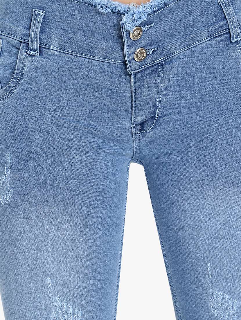 high rise skinny fit jeans  - 17026107 -  Standard Image - 4