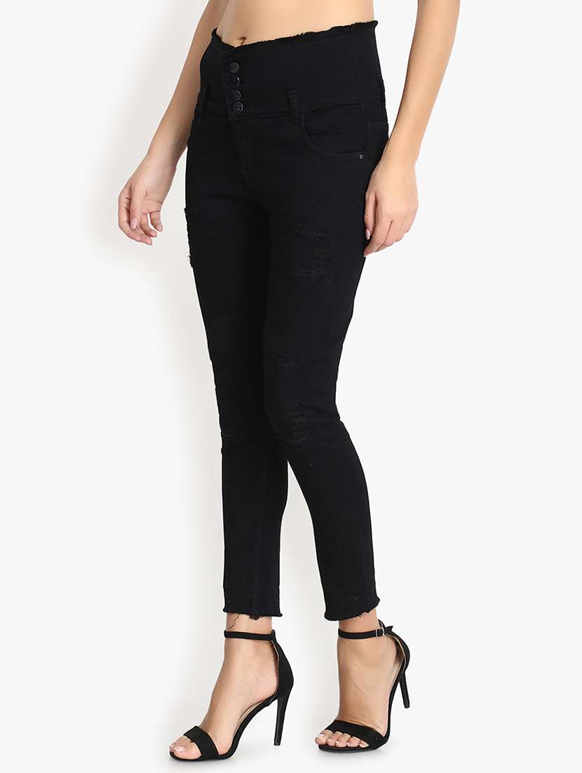 high rise skinny fit jeans  - 17026114 -  Standard Image - 1