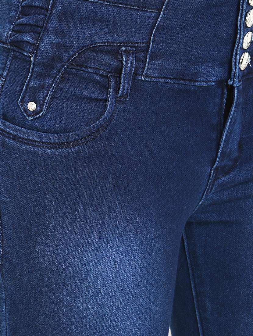 high rise skinny fit jeans  - 17026122 -  Standard Image - 4