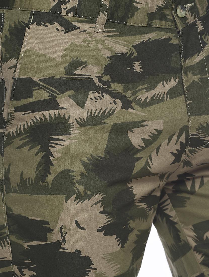 green camouflage bermuda - 17027035 - Standard Image - 4