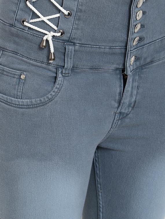 grey denim jeans - 17027204 - Standard Image - 4
