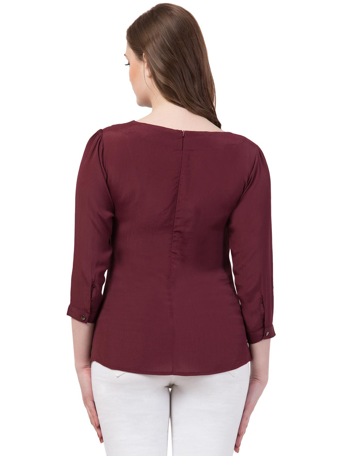 embellished peter pan collar top  - 17028271 -  Standard Image - 1