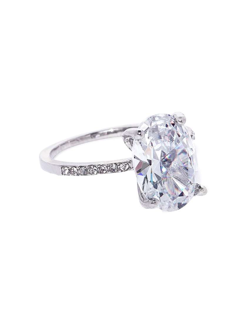  silver plated finger ring