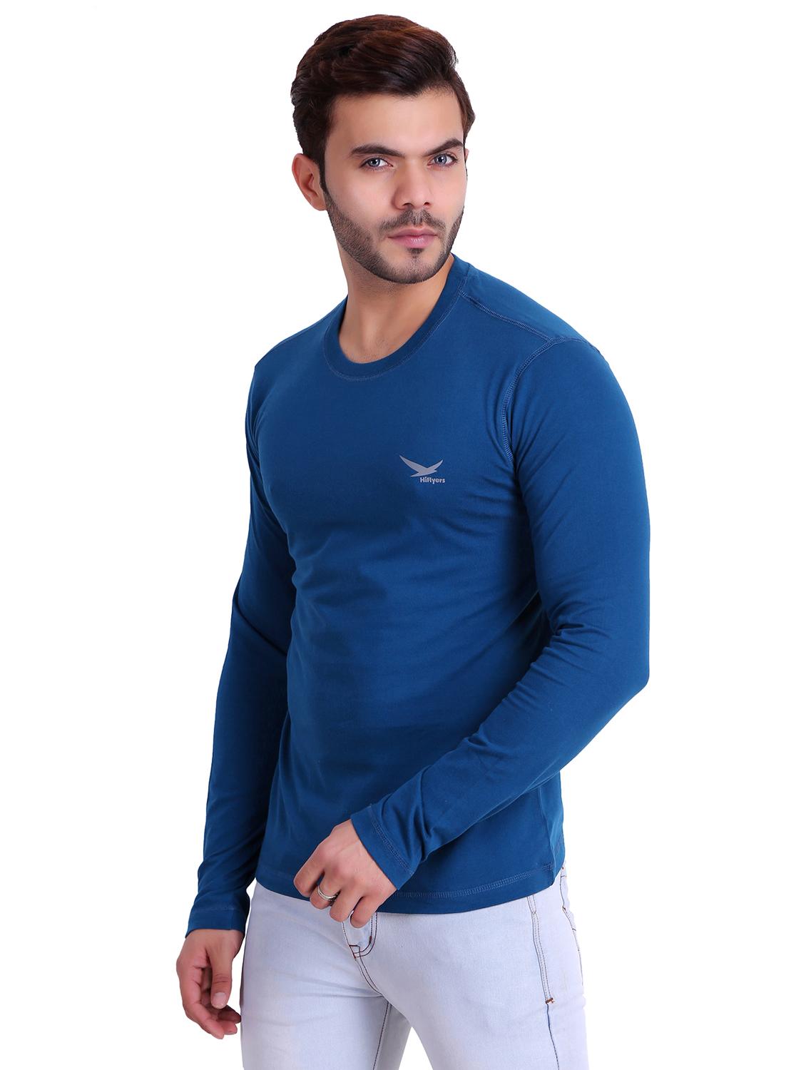 round neck solid regular t-shirt - 17031734 - Standard Image - 1
