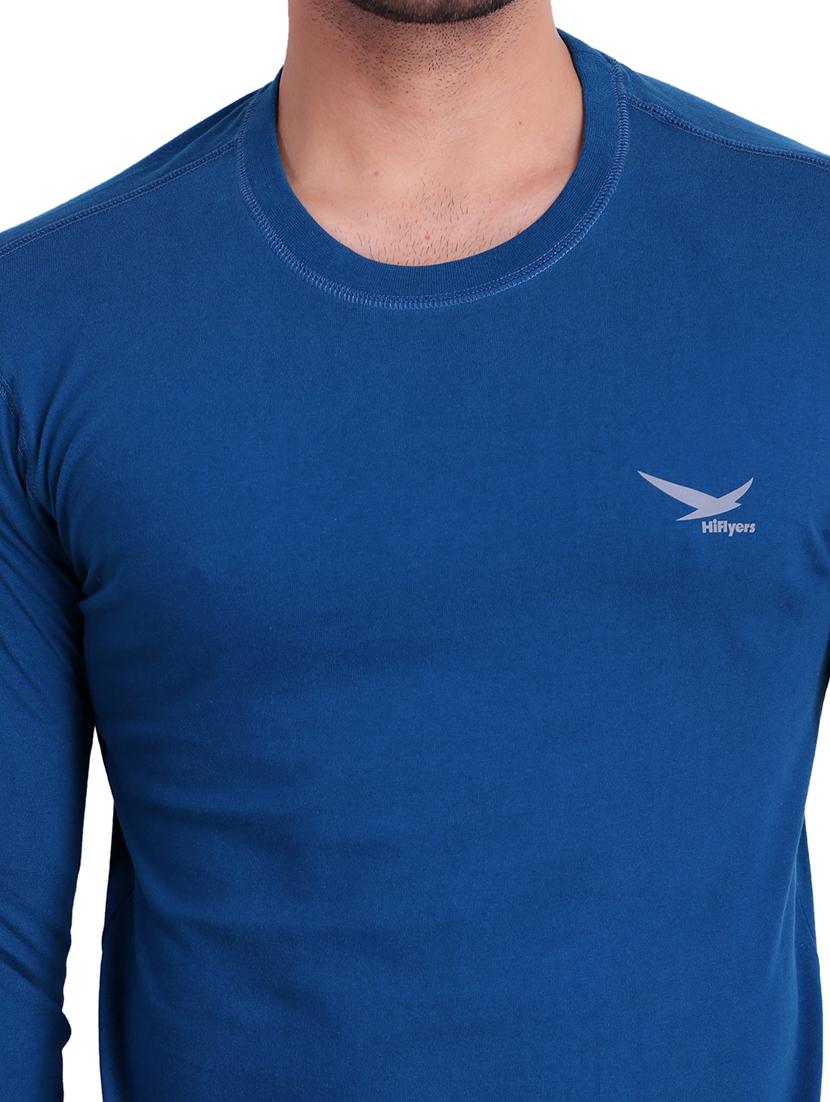 round neck solid regular t-shirt - 17031734 - Standard Image - 4