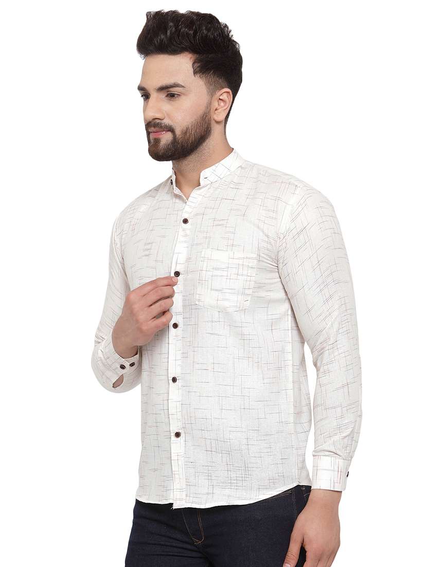 mens printed casual shirt - 17033800 -  Standard Image - 1