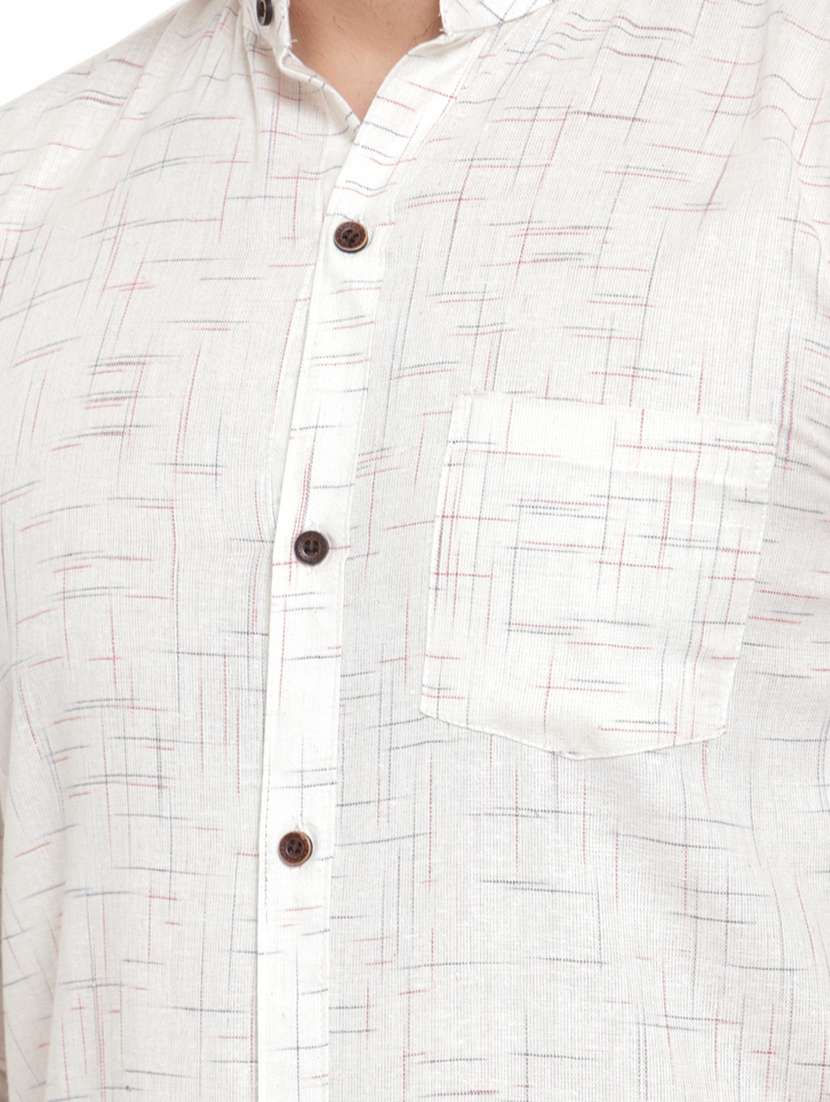 mens printed casual shirt - 17033800 -  Standard Image - 4