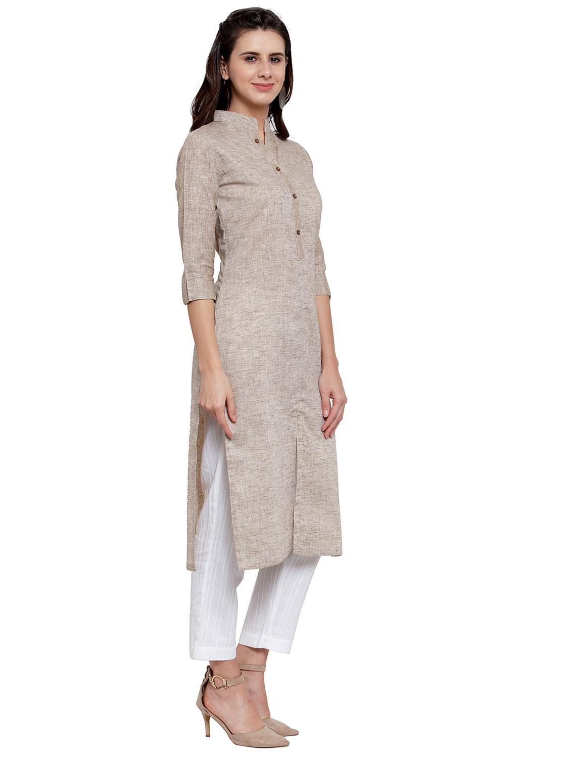 women's straight kurta - 17059726 - Standard Image - 1