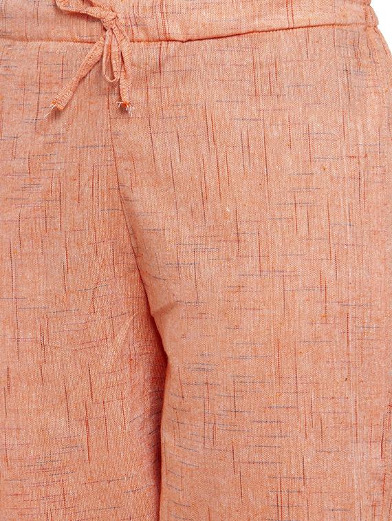 solid flat front cigarette pants - 17060631 - Standard Image - 4