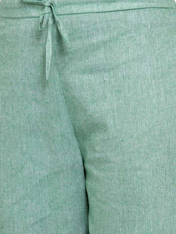 solid flat front cigarette pants - 17060642 - Standard Image - 4