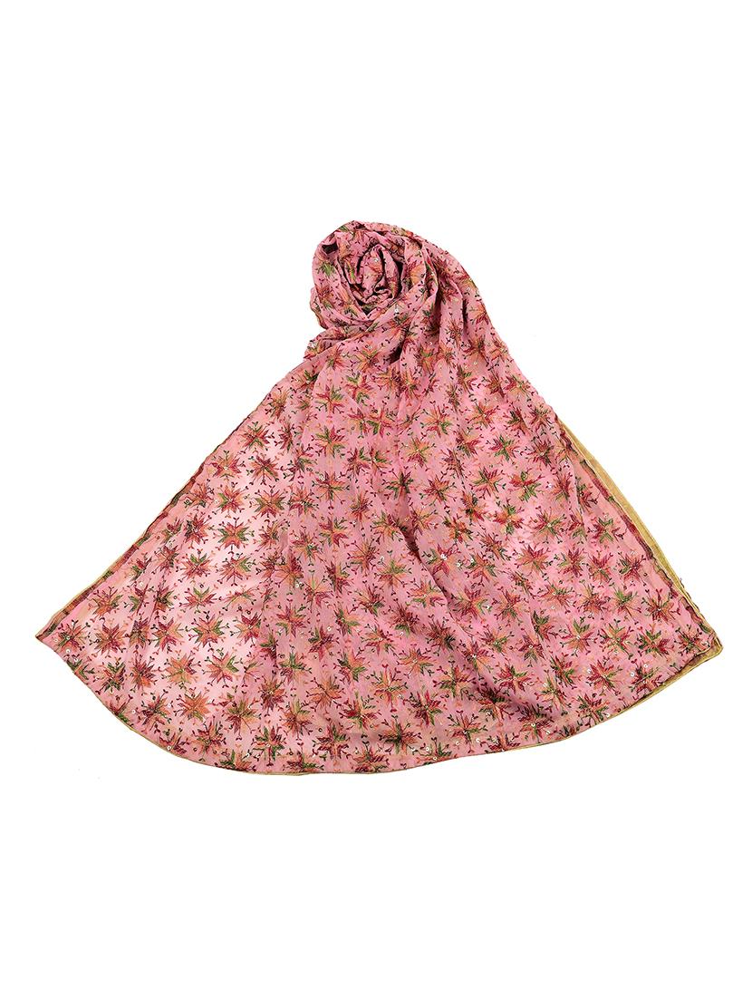 phulkari embroidered dupatta - 17064001 -  Standard Image - 1