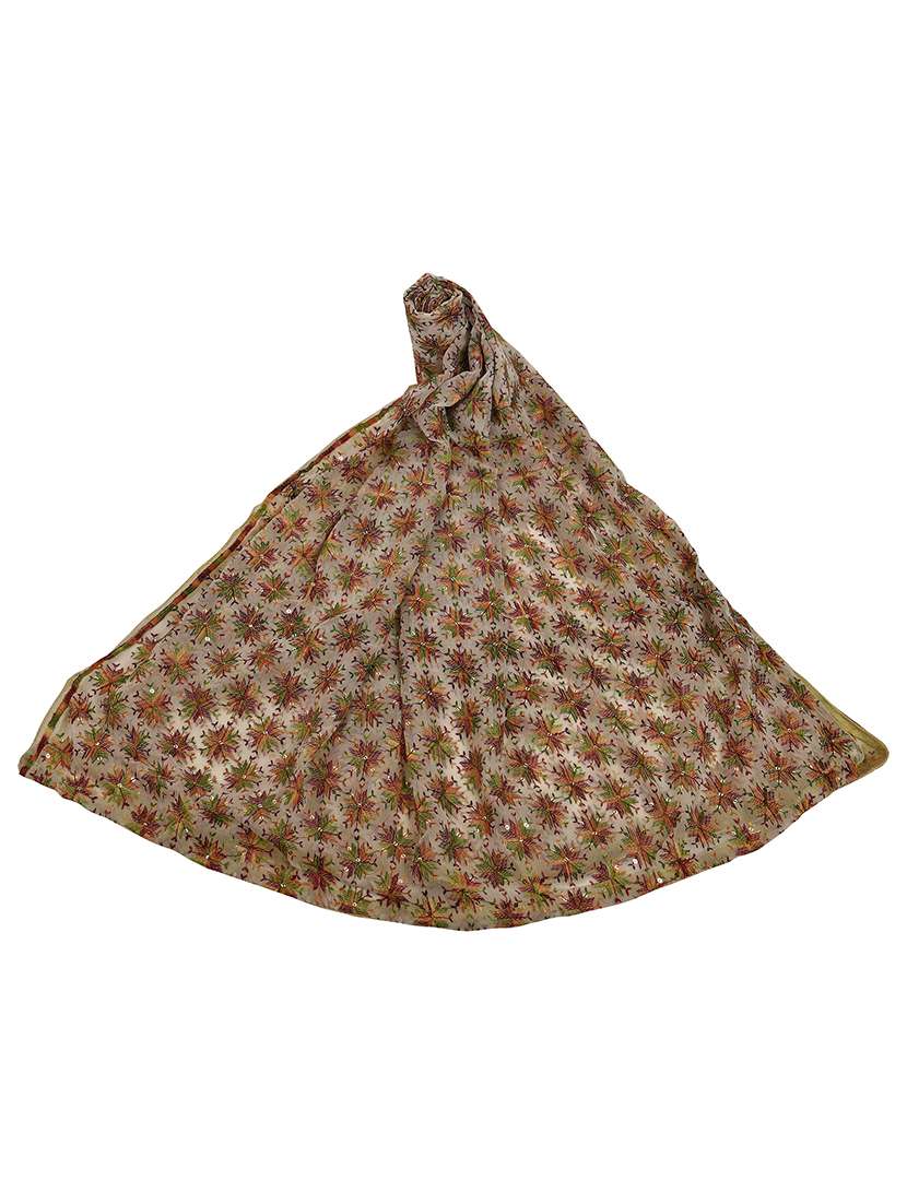 phulkari embroidered dupatta - 17064004 -  Standard Image - 1