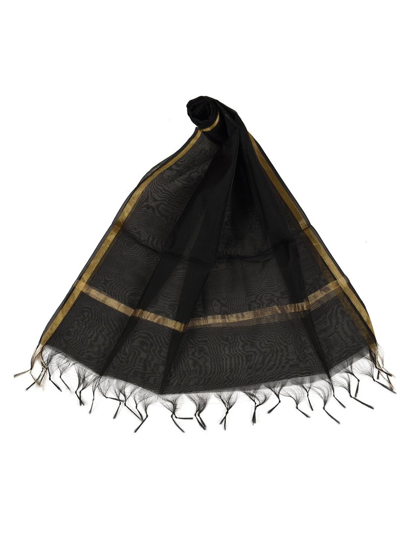 solid banarasi dupatta - 17064008 -  Standard Image - 1