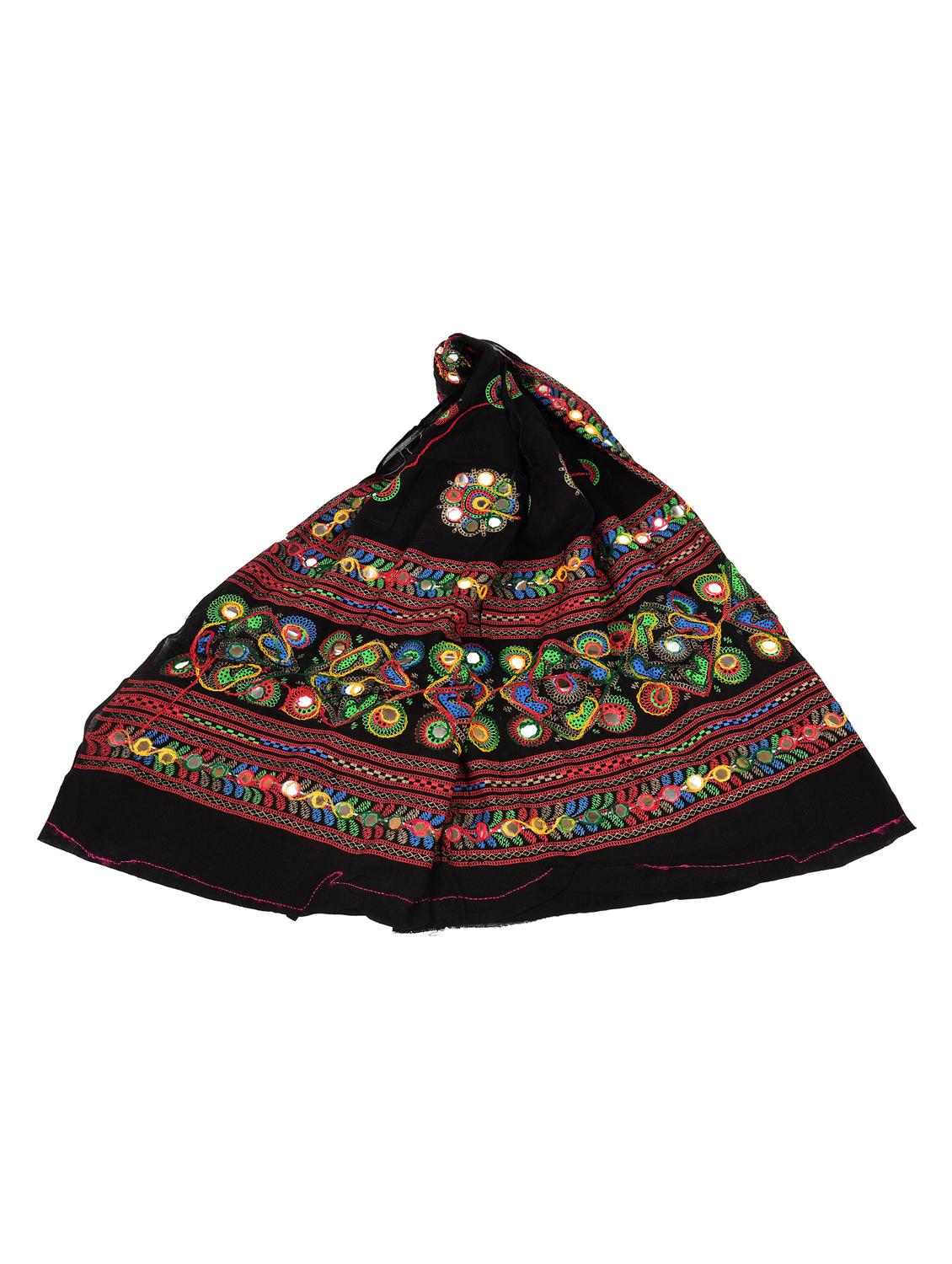 black cotton dupatta - 17064028 - Standard Image - 1