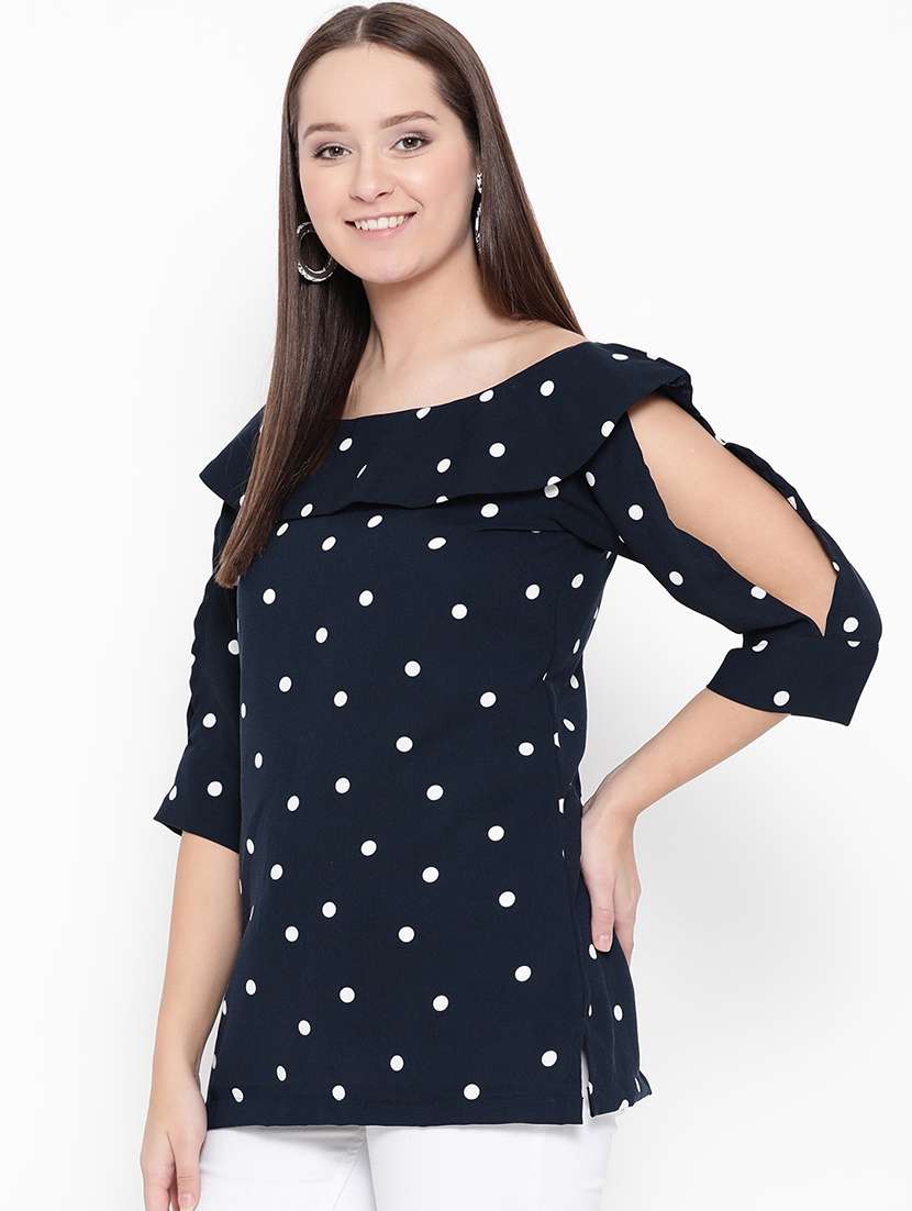 women's a line boat neck top - 17064398 - Standard Image - 1