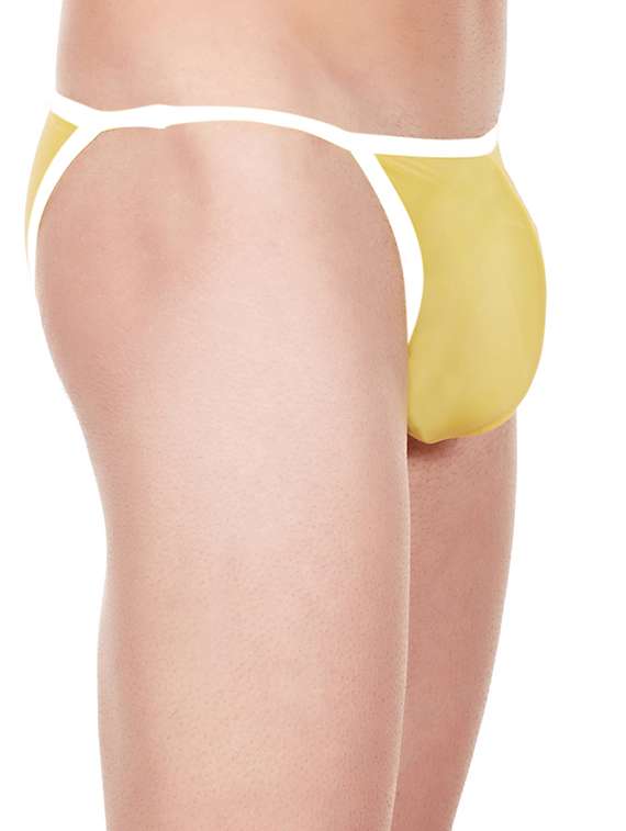 yellow color block nylon hipster - 17068105 - Standard Image - 1