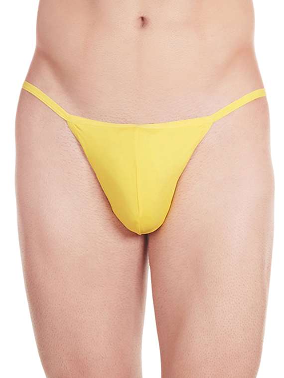 yellow solid nylon hipster - 17068123 - Standard Image - 1
