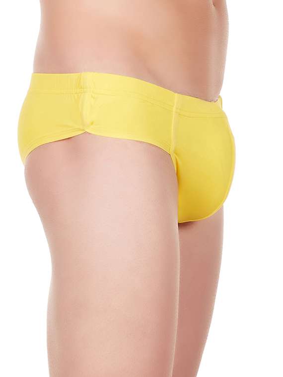 yellow nylon brief - 17068158 -  Standard Image - 1
