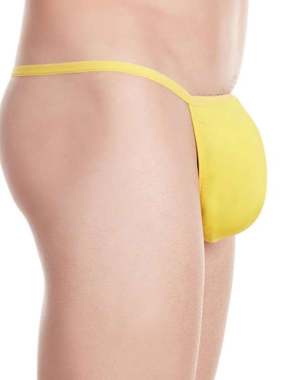 yellow nylon brief - 17068178 -  Standard Image - 1