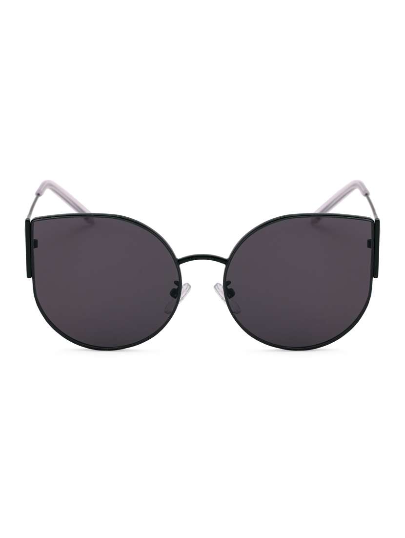 royal son over size sunglasses for women (black )