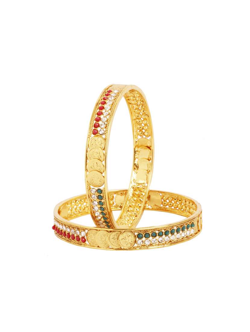 gold brass bangle