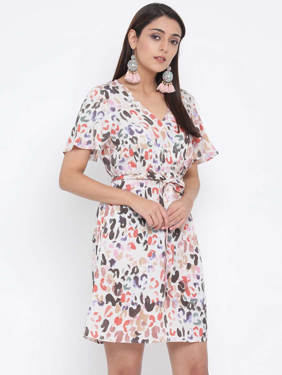 women's polka dots dress - 17074084 - Standard Image - 1