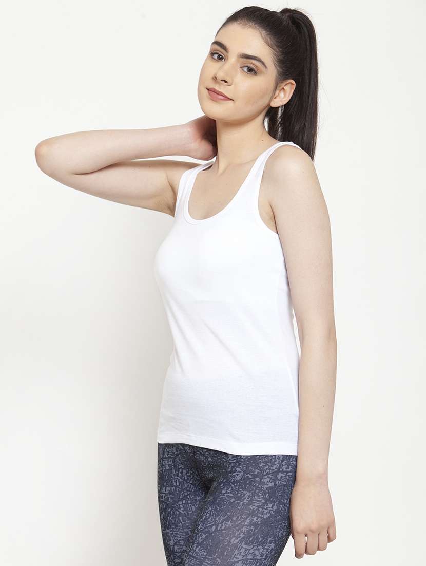 white cotton camisole - 17076877 - Standard Image - 1