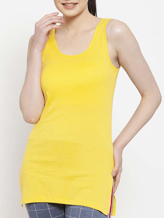 women's solid tank tee - 17076895 -  Standard Image - 4