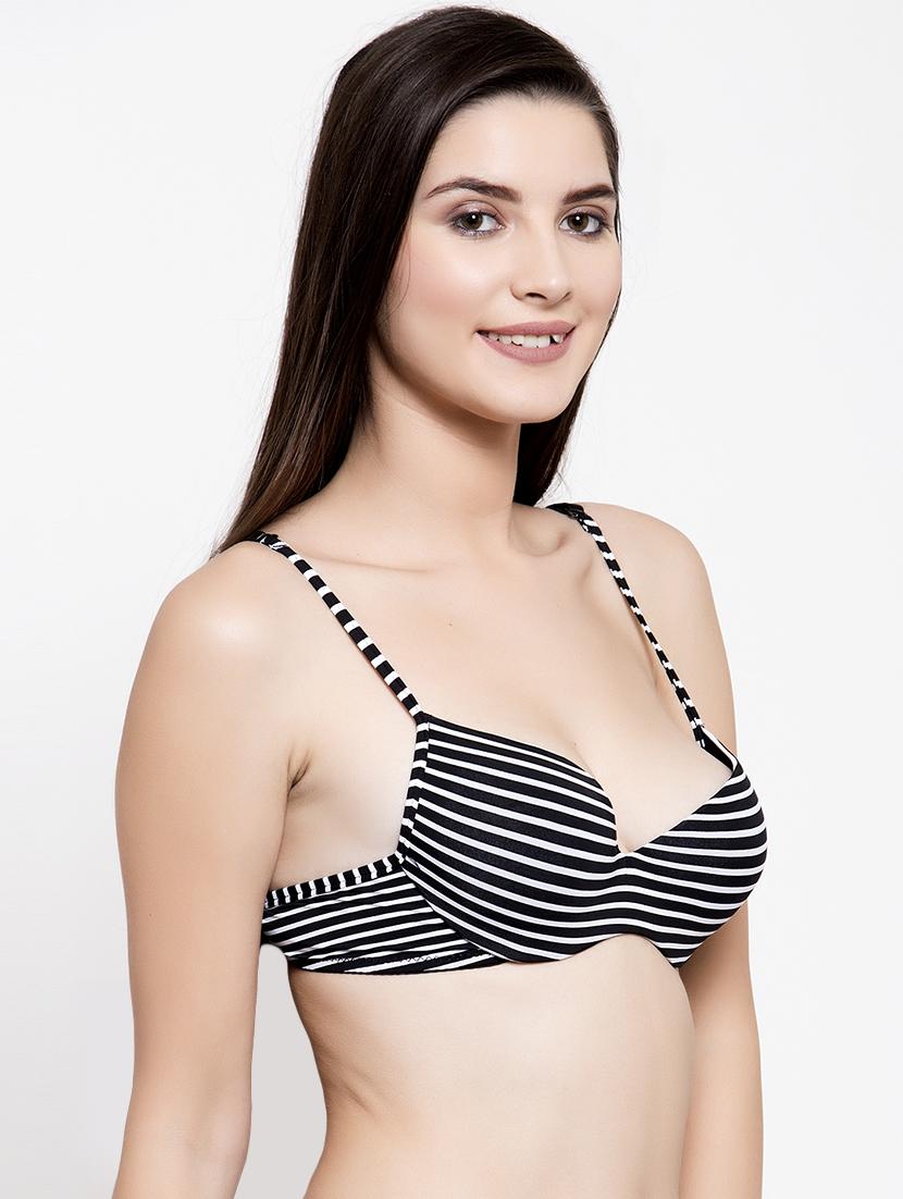 stripes t-shirt bra  - 17082832 -  Standard Image - 1