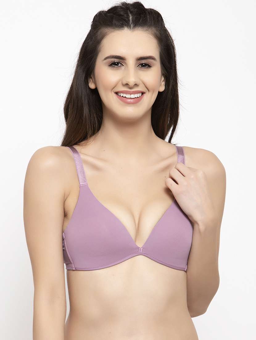 half coverage plunge bra 