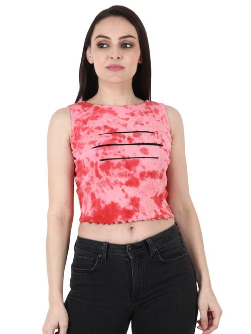 women's crop boat neck top - 17084792 - Standard Image - 0