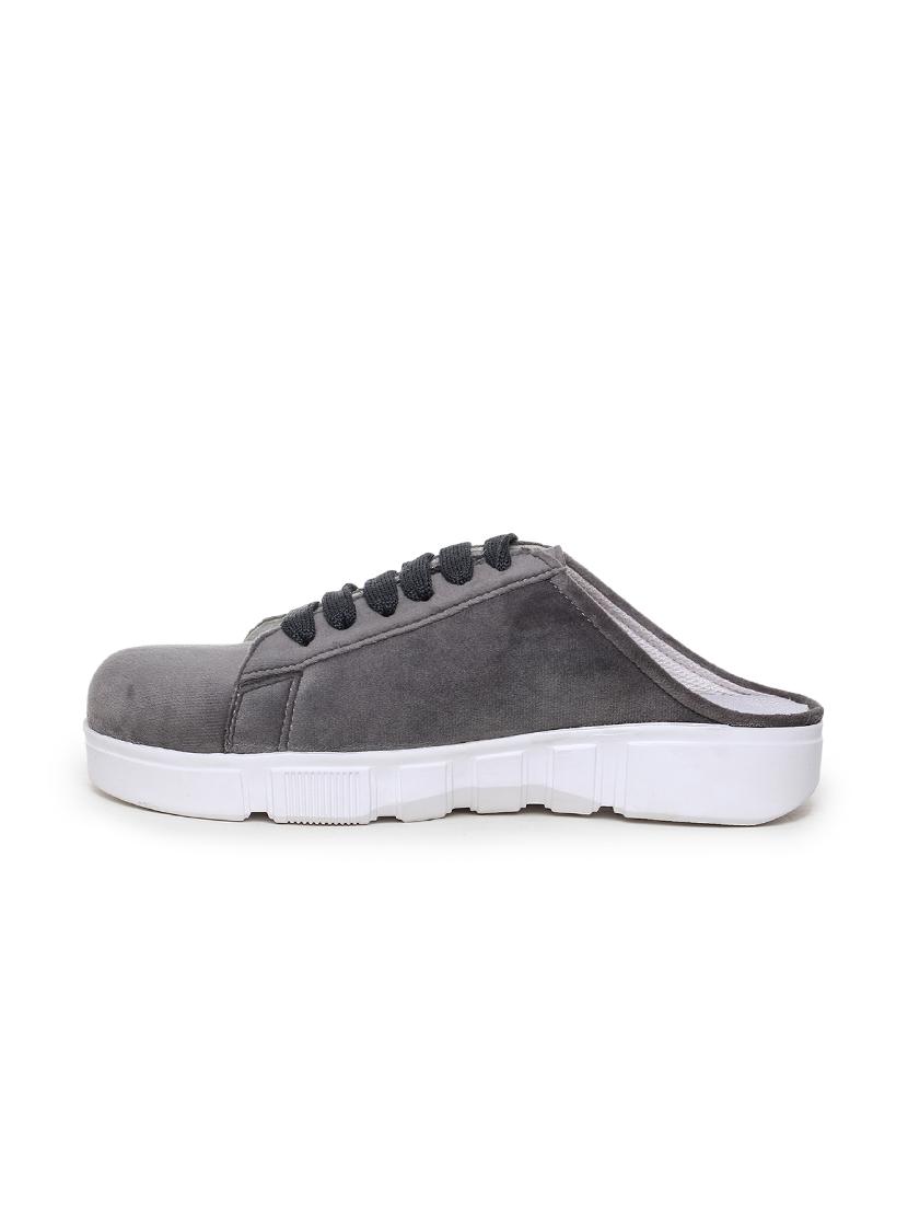 grey plimsolls sneakers - 17085013 - Standard Image - 1