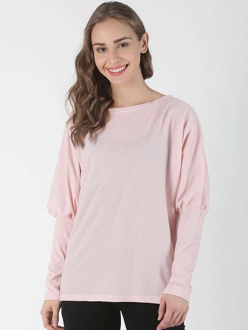 boat neck solid pullover 