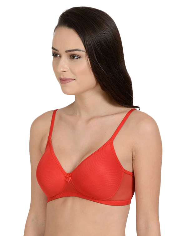 bow patch t-shirt bra - 17086278 -  Standard Image - 1