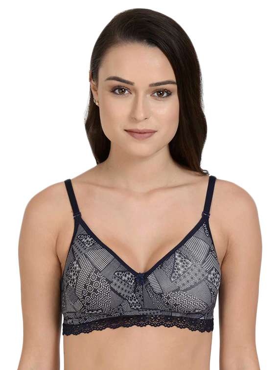 bow patch t-shirt bra