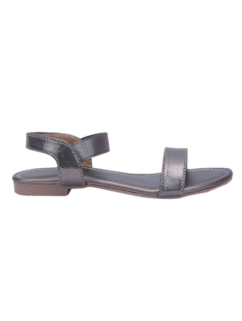 grey back strap sandals - 17086818 -  Standard Image - 1