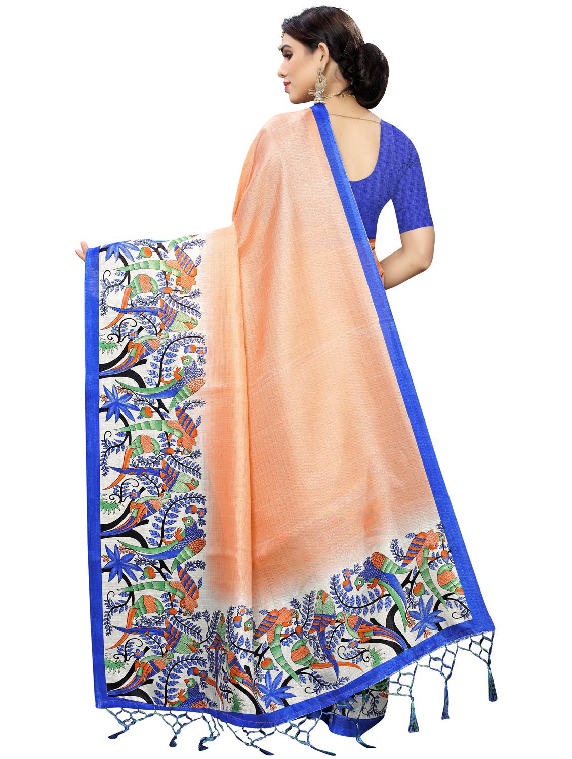 conversational kanjivaram saree with blouse - 17089013 -  Standard Image - 1