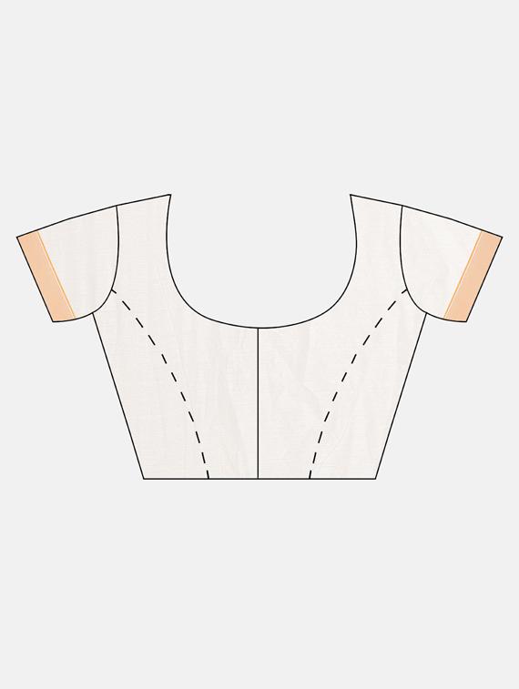 self design jamdani saree with blouse - 17089933 - Standard Image - 4