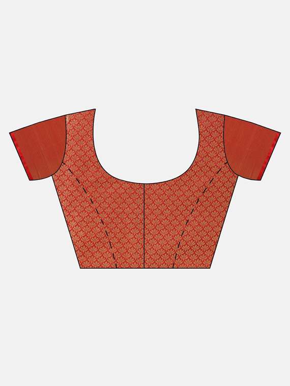 conversational kanjivaram saree with blouse - 17089937 - Standard Image - 4