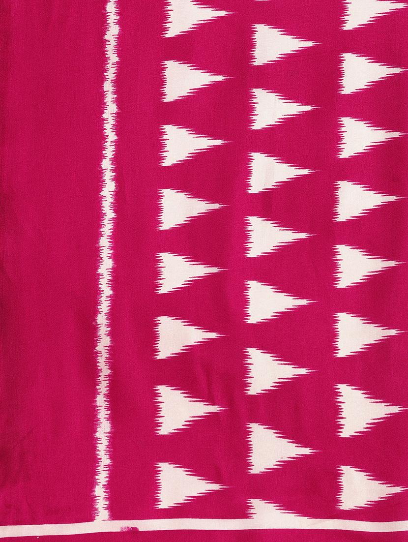 kalamkari jamdani saree with blouse - 17090010 - Standard Image - 4