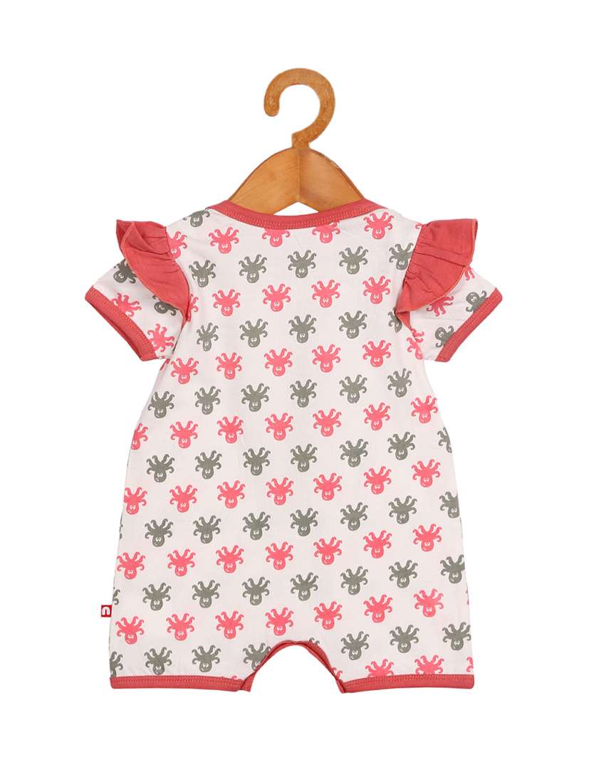 red cotton rompers onesies and romper - 17092133 -  Standard Image - 1