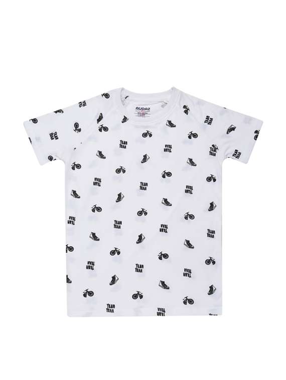 white cotton tshirt