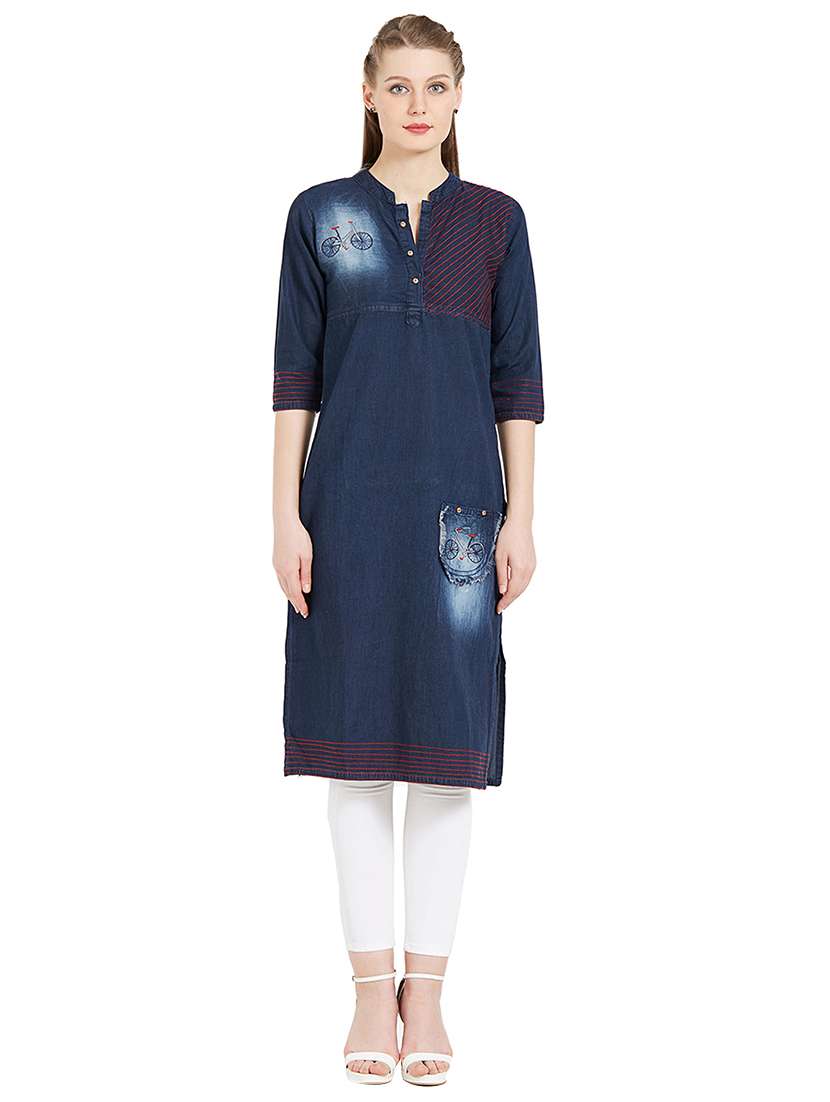 women's straight kurta