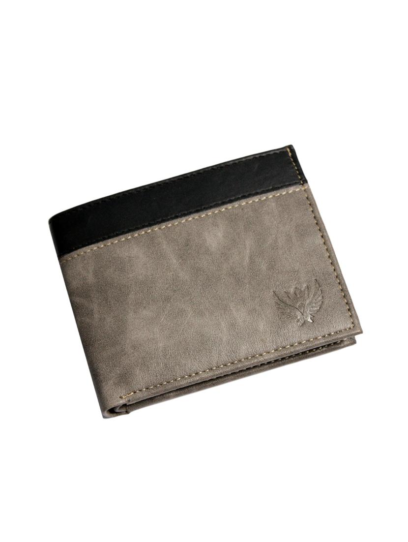 grey leatherette wallet - 17098697 -  Standard Image - 1