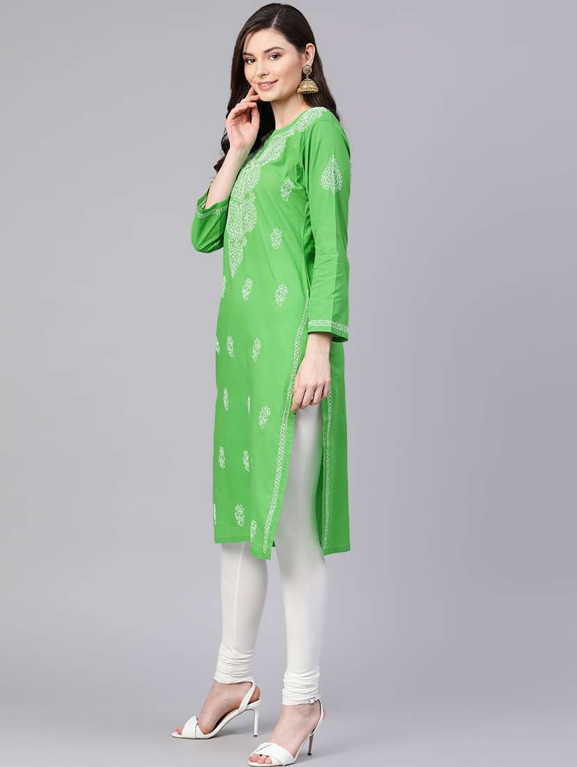 women's straight kurta - 17098975 -  Standard Image - 1