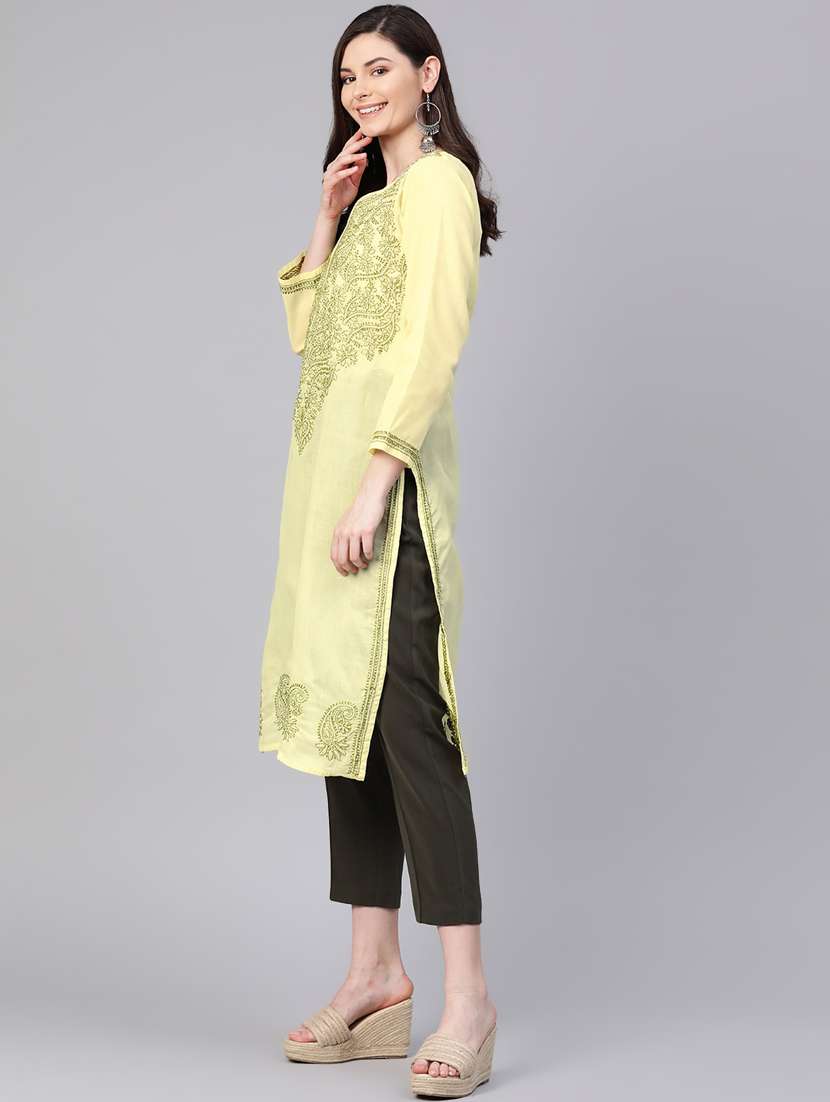 women's straight kurta - 17098981 -  Standard Image - 1