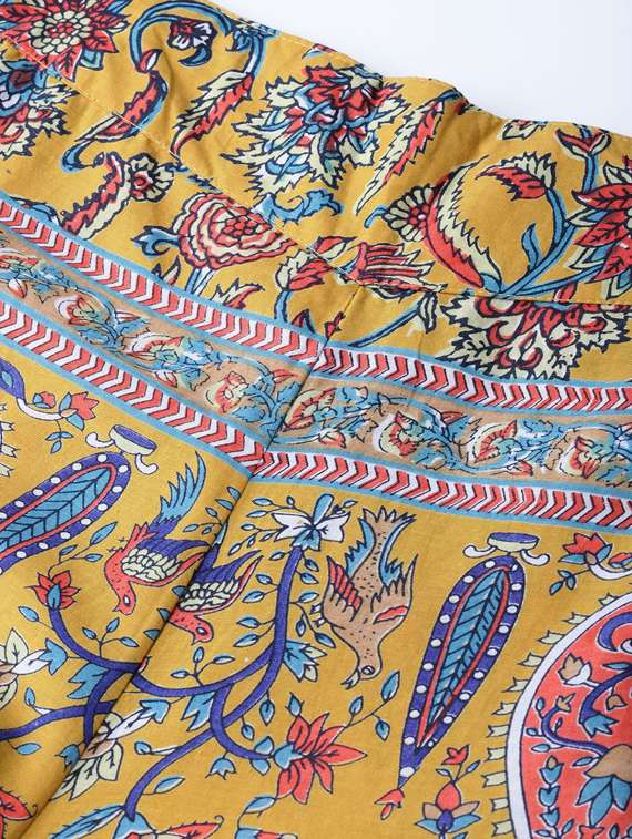 printed flared palazzo - 17101835 -  Standard Image - 4