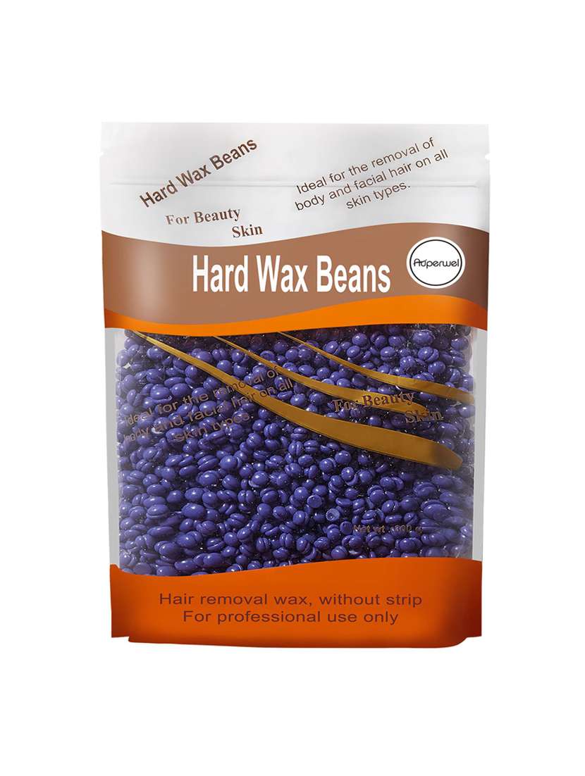 depilatory wax (brazilian wax) painless & stripless beans for hair removal for bikni parts for unisex