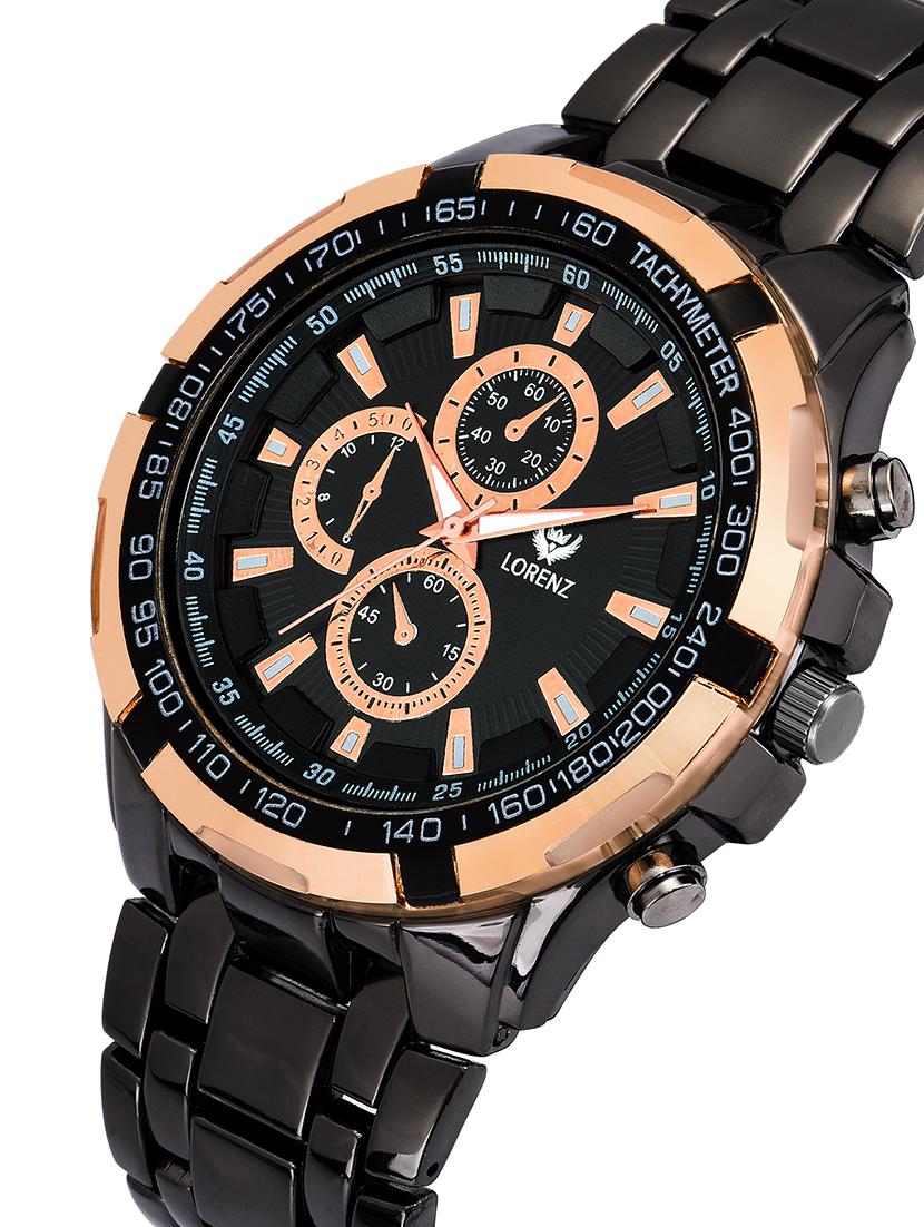 lorenz black dial analog watch for men | watch for boys- mk-3058k - 17104523 - Standard Image - 1