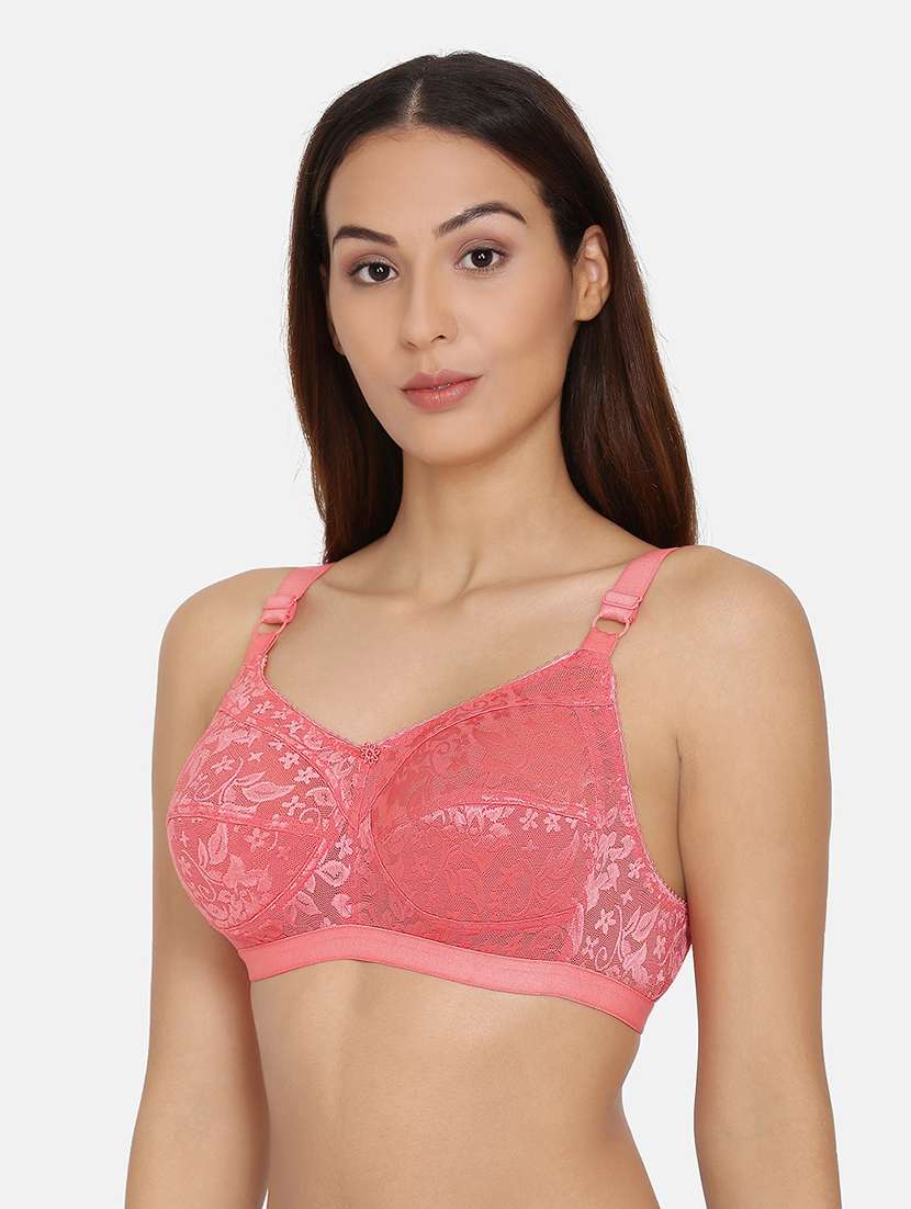 pink sold minimizer bra - 17104863 - Standard Image - 1